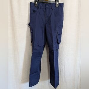 Boy Scouts Of America Switchback Two Way Zip Off Navy Uniform Pants Boys 10